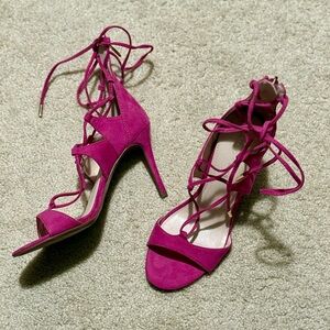 Marc Fisher Fuchsia Strappy Heels